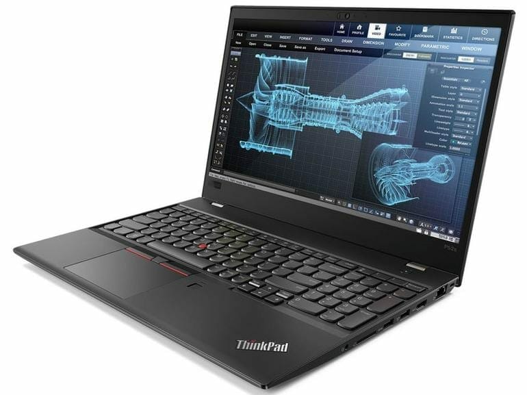 lenovo thinkpad p52 6-core and 128gb ram laptop announced