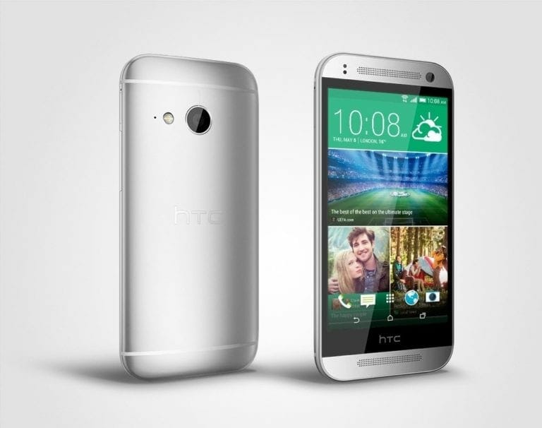 HTC One Mini M8 Side Look