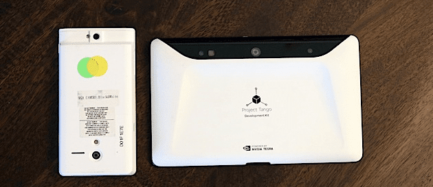 Google Project Tango Tablet back
