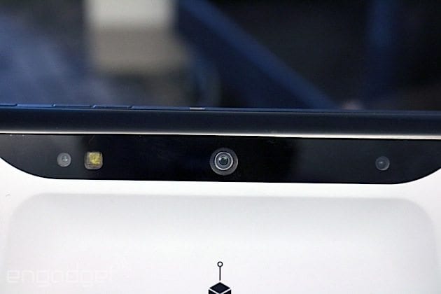 Google Project Tango tablet front Camera