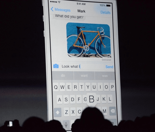 QuickType Apple iOS8