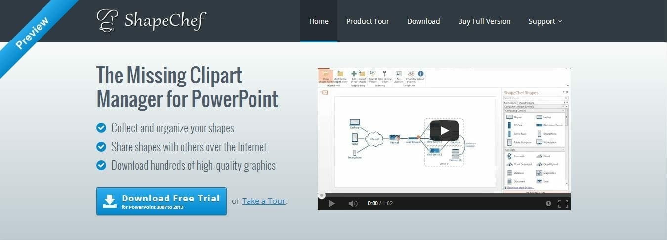 ShapeChef ClipArt Manager