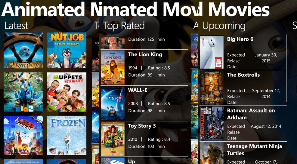  Animated  Movies  an app  for Online animated  movies 