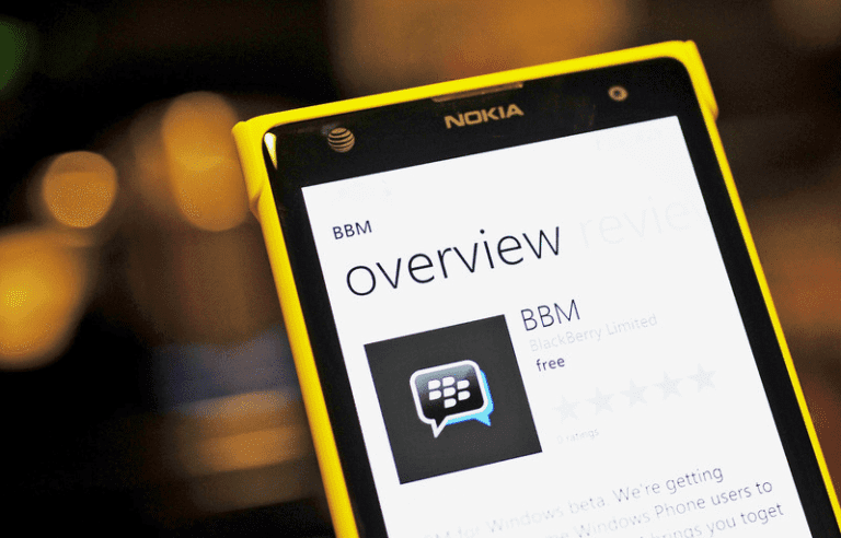 Blackberry BBM beta