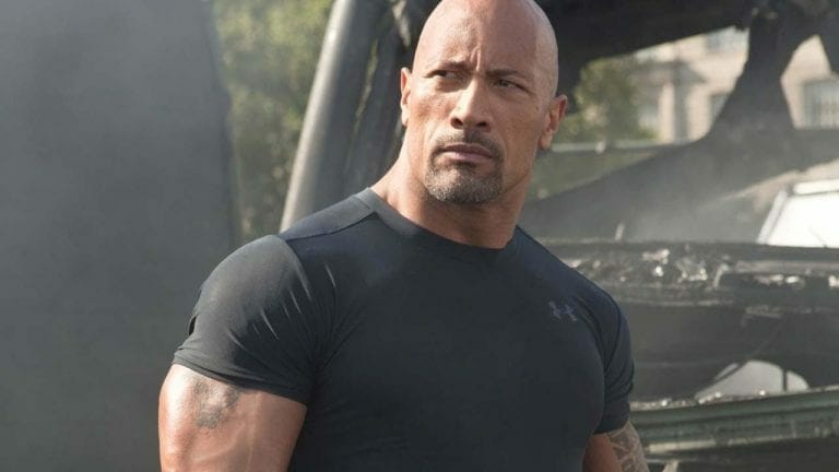 Dwayne Johnson in Shazam