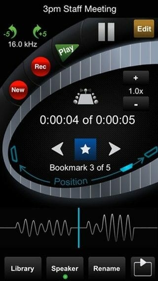 HT Professional Recorder iOS Apps