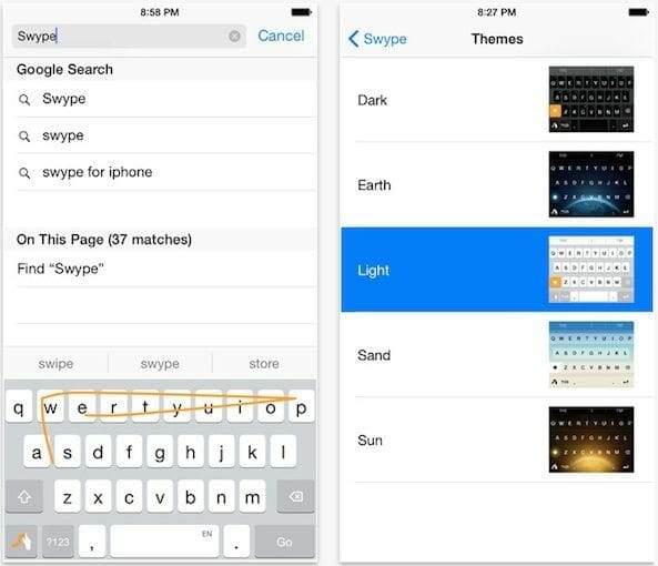 Hands on with Swype keyboard for iOS 8