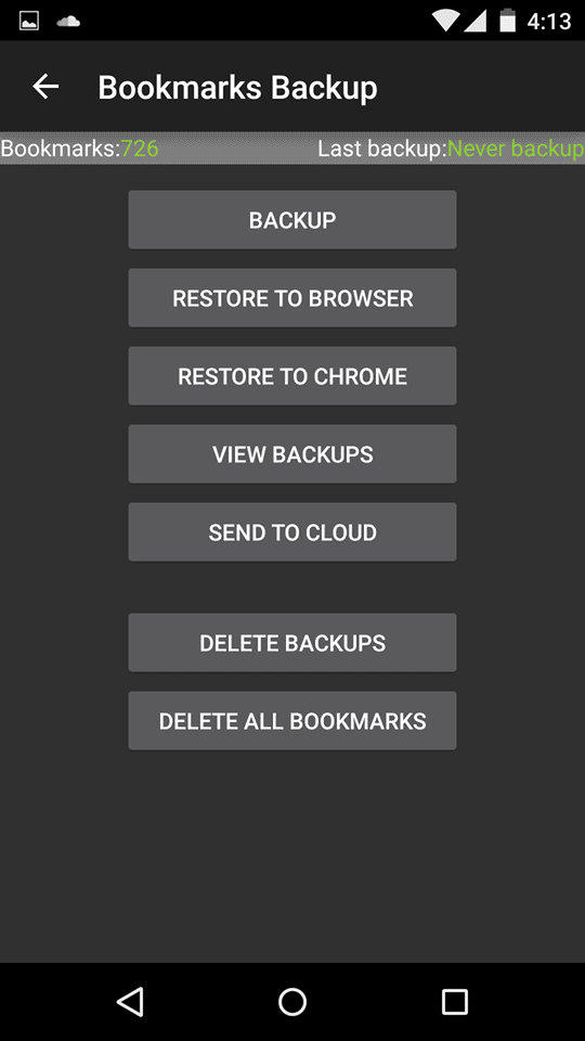 Backup-Bookmarks-Android-Phone
