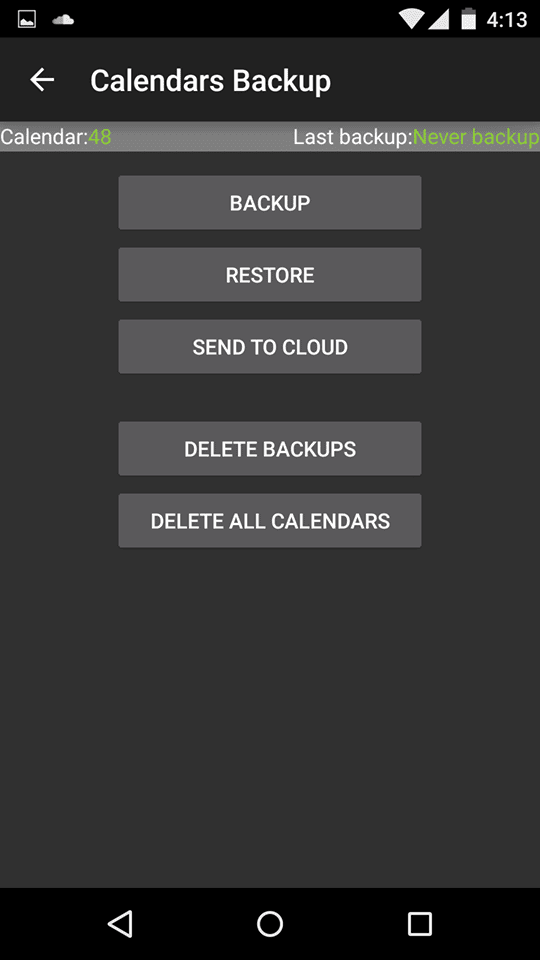 Backup-Calendars-Android-Phone