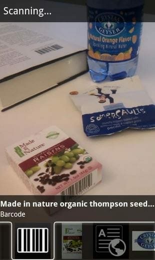 Google Goggles-Android Apps