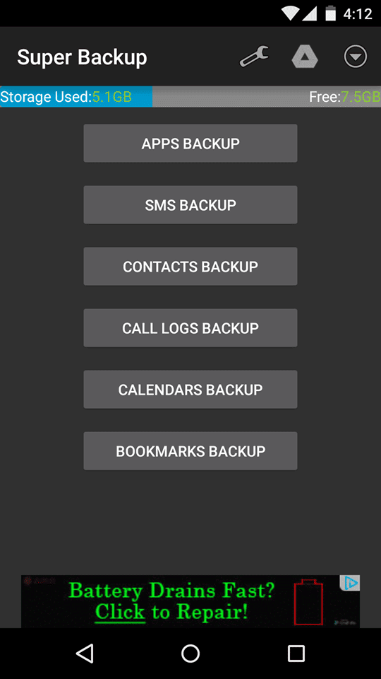 Super-Backup-Android-App