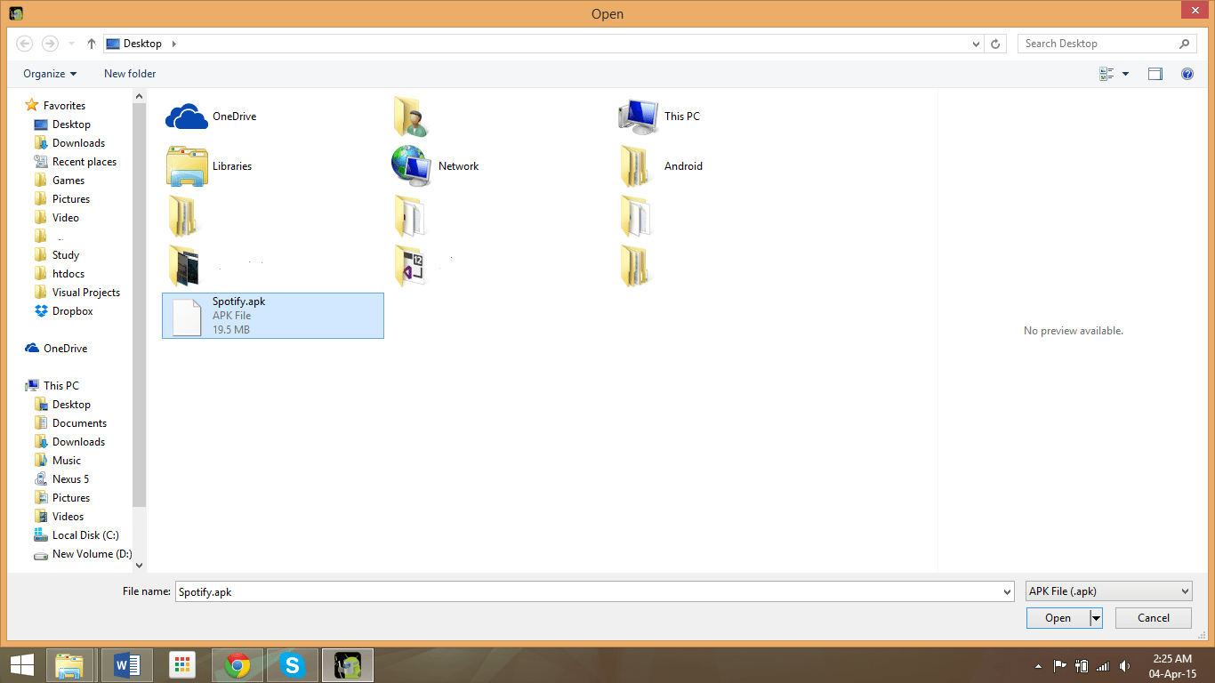 Select-APK-Android-ARC