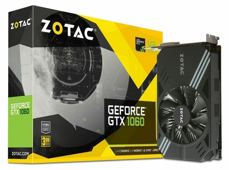 Geforce GTX 1060 3GB