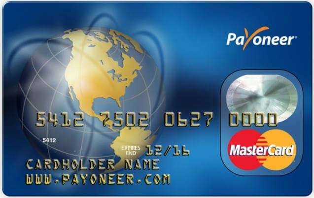 Payoneer card