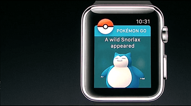 Pokemon Go on Apple Watch