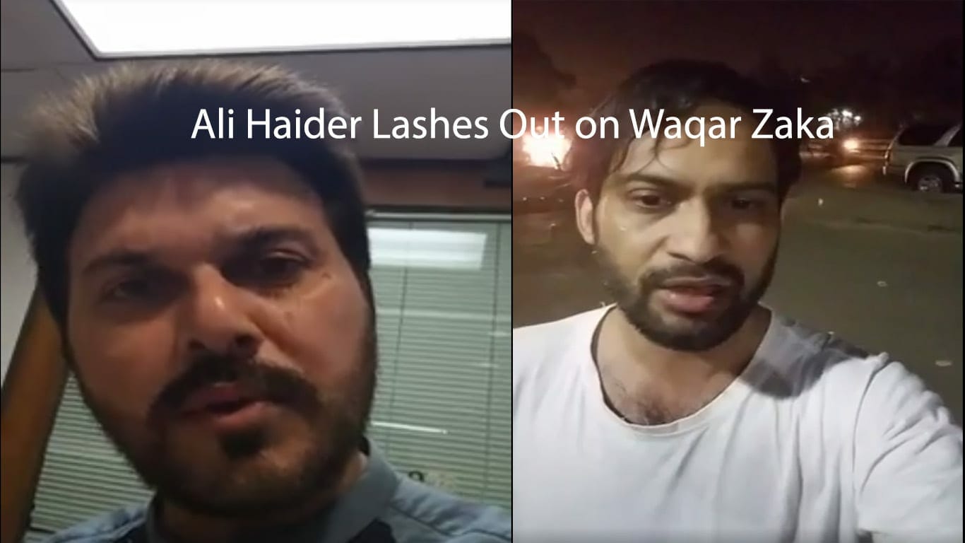 Waqar Zaqa Criticized Aamir Zaki Death Making Ali Haider Angry
