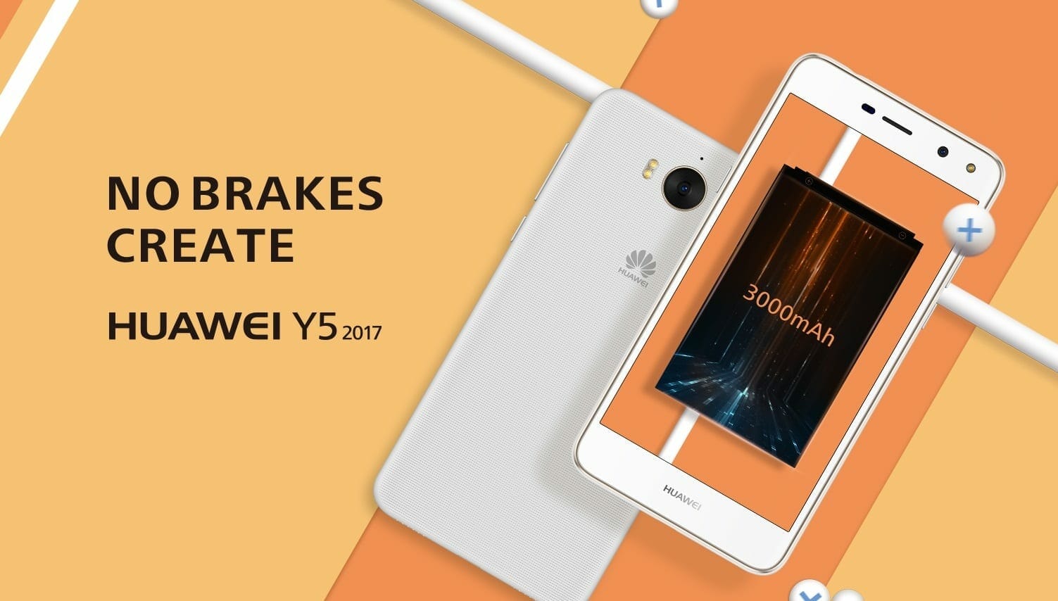 Huawei Y5 2017 Android phone