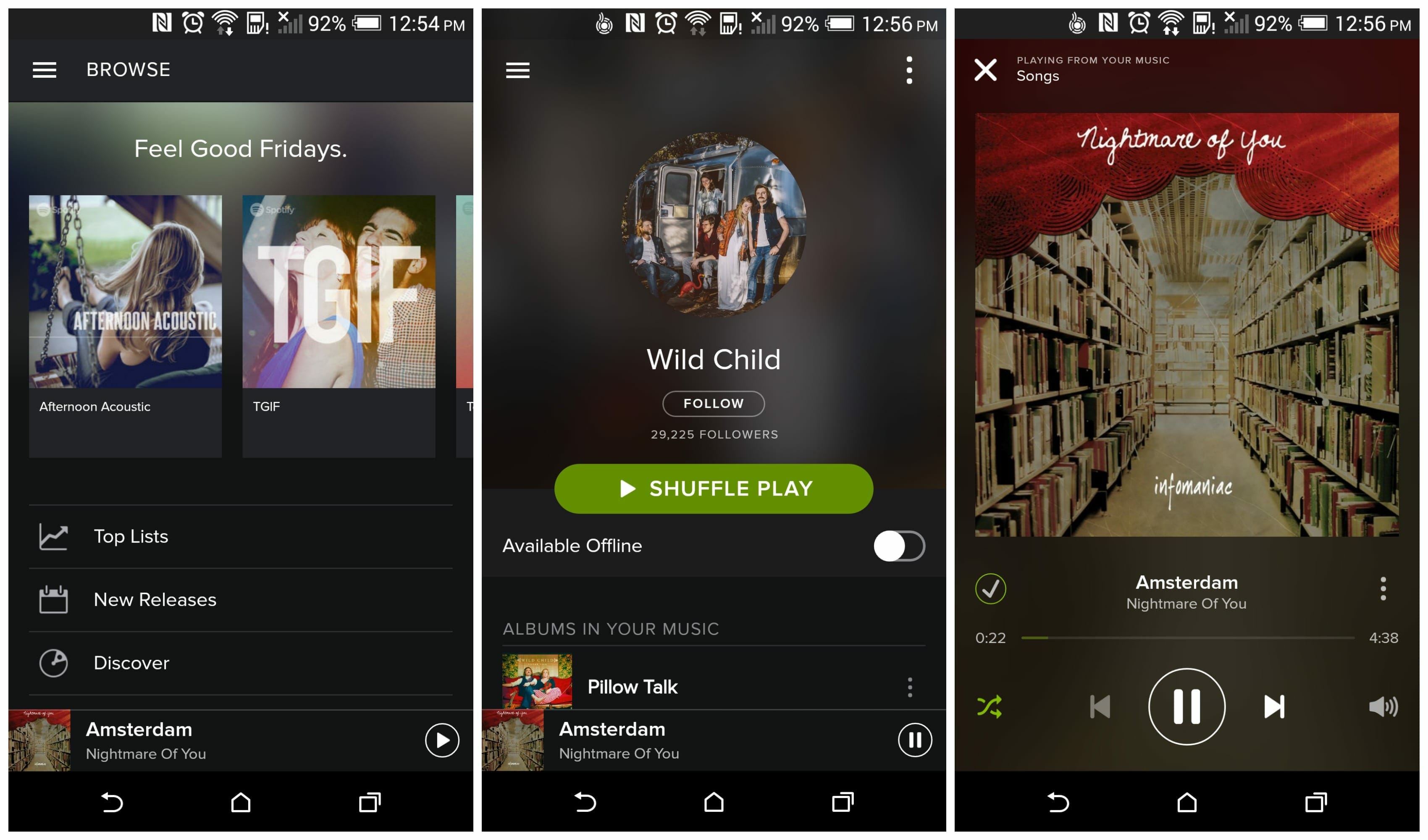 Image result for spotify android