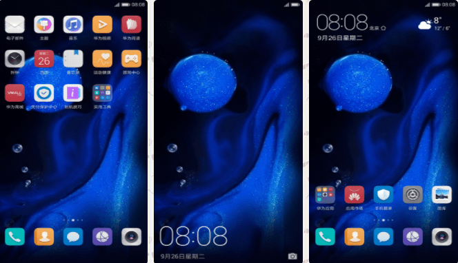 Huwaei Honor 9i Stock Themes