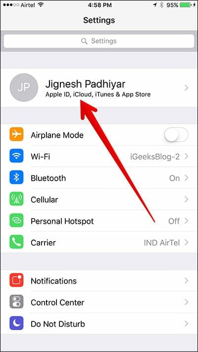 Tap-on-Profile-in-iPhone-Settings
