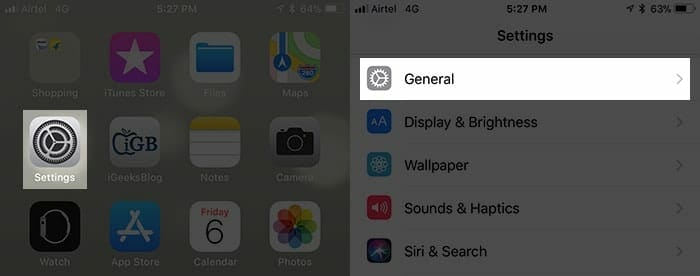 Tap-on-Settings-then-General-on-iDevice