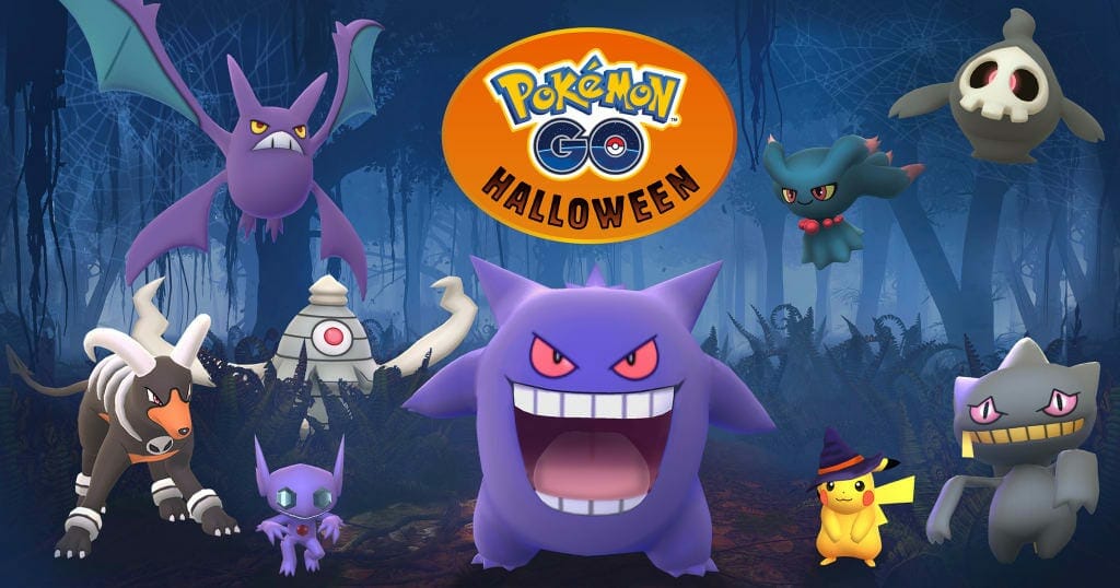Pokemon Go Halloween Event 2017 Teaser Poster