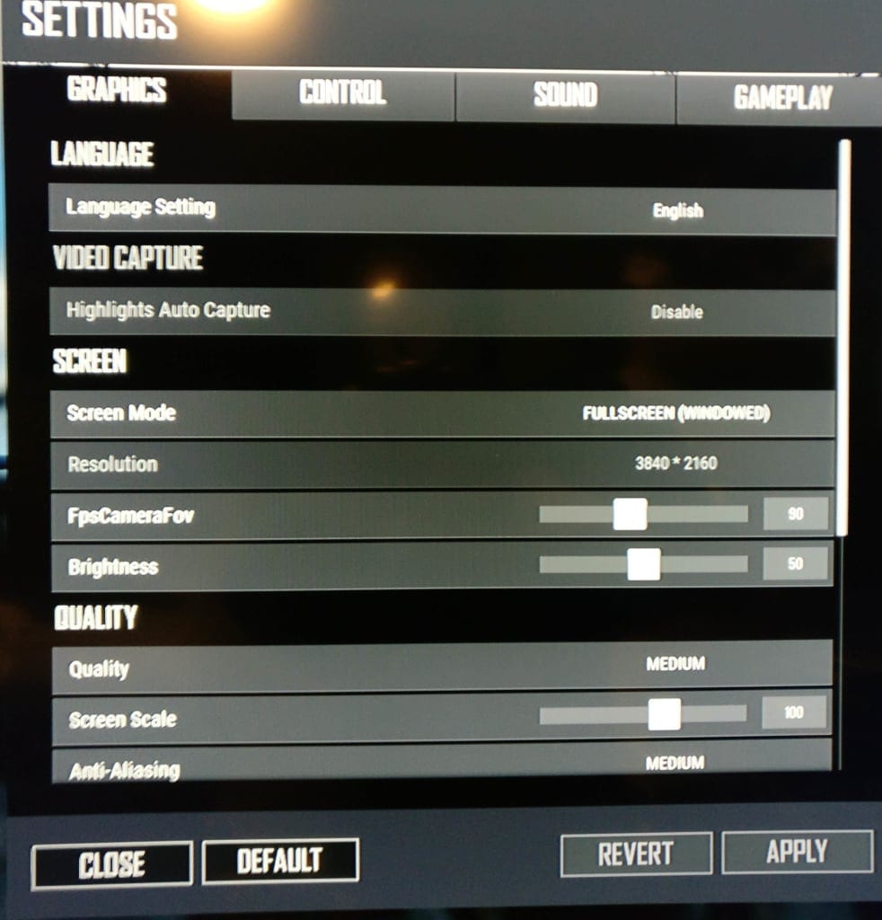 How To Access Graphics Menu In PUBG on Xbox One & Xbox One X