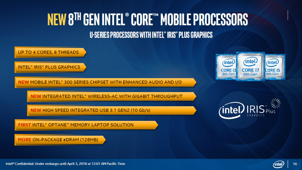 Intel 8th Gen Coffee Lake