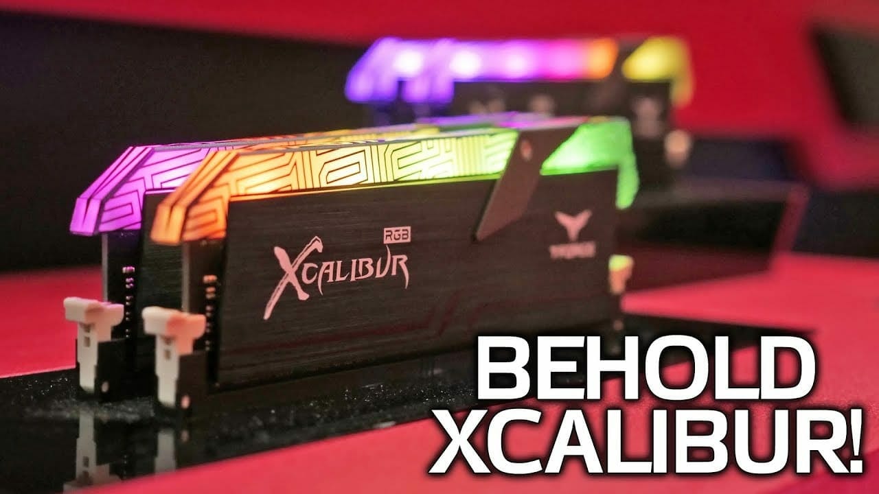 T-FORCE XCALIBUR DDR4