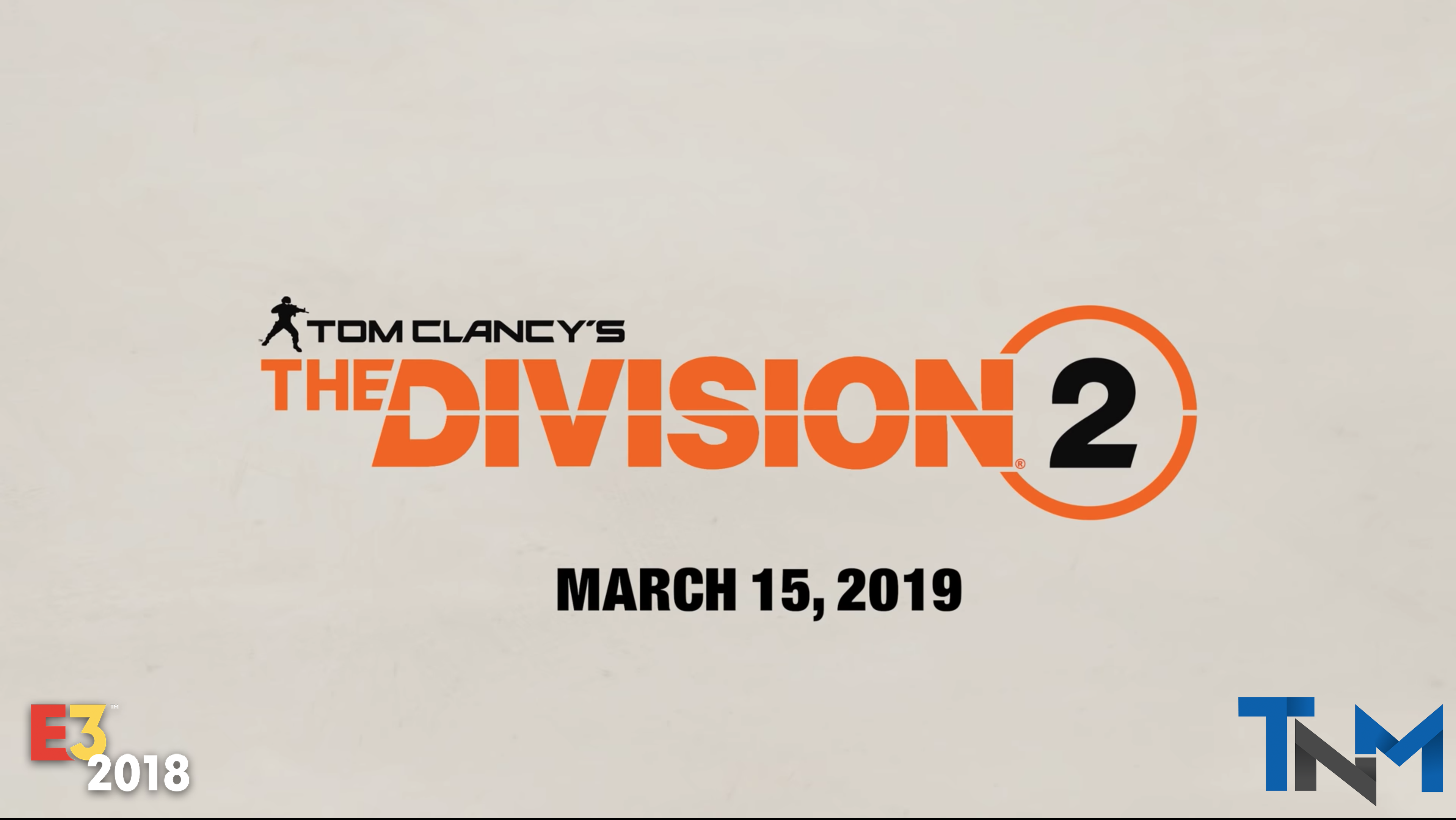 The Division 2 Gameplay E3 2018