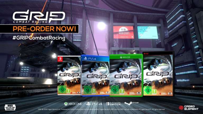 GRIP Combat Racing Box Art
