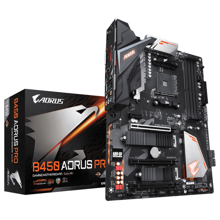 Gigabyte AMD B450 Motherboards