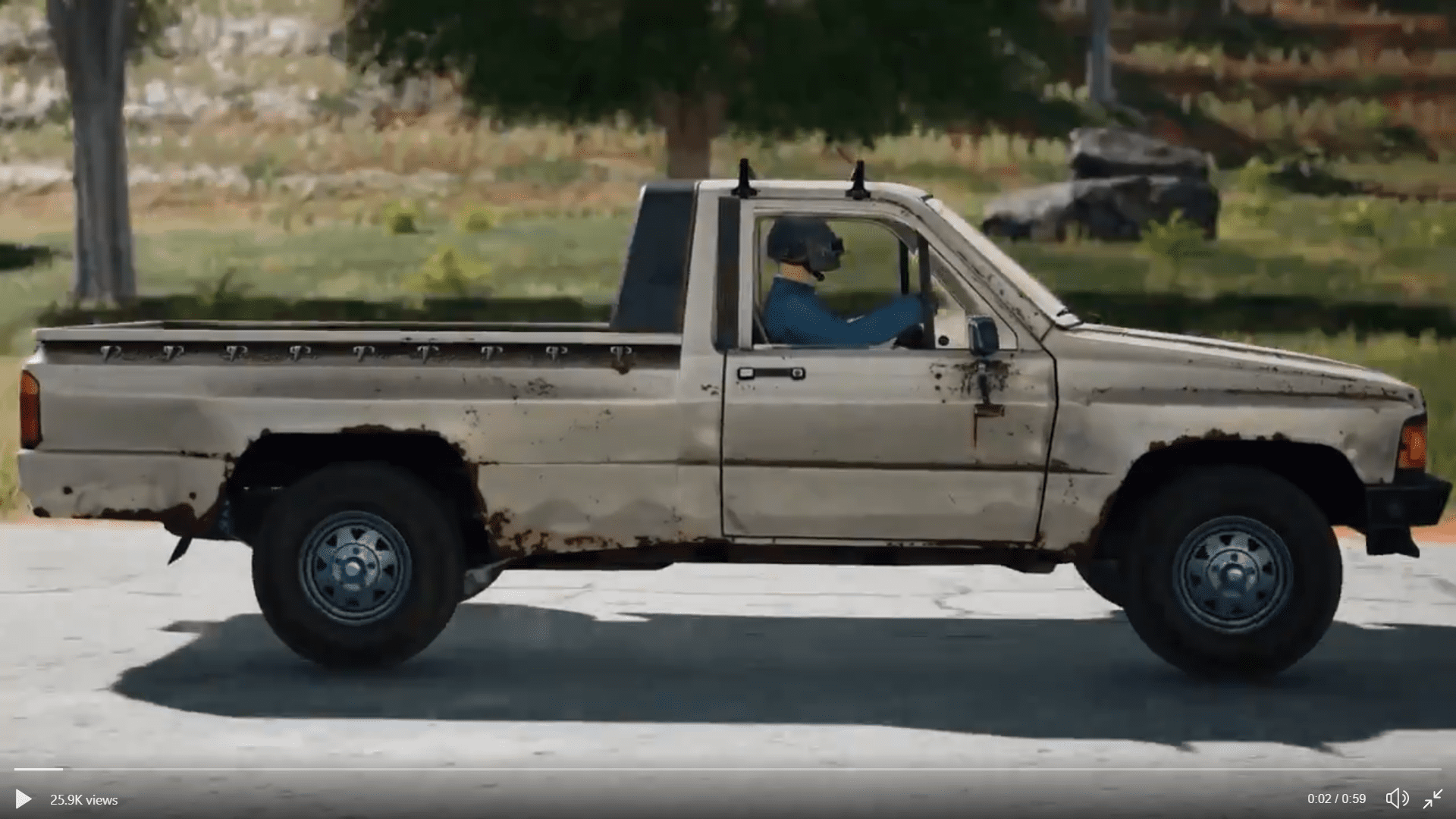 The Rony Pickup Truck PUBG