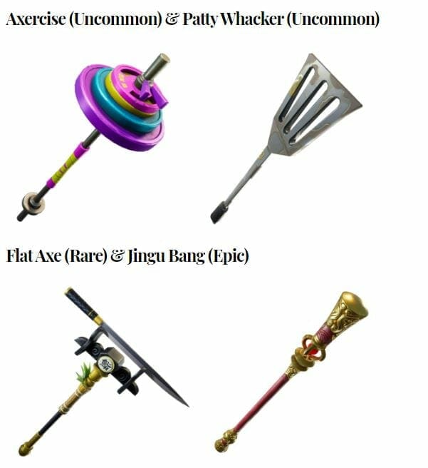 Fortnite Leaked Skins in v5.20