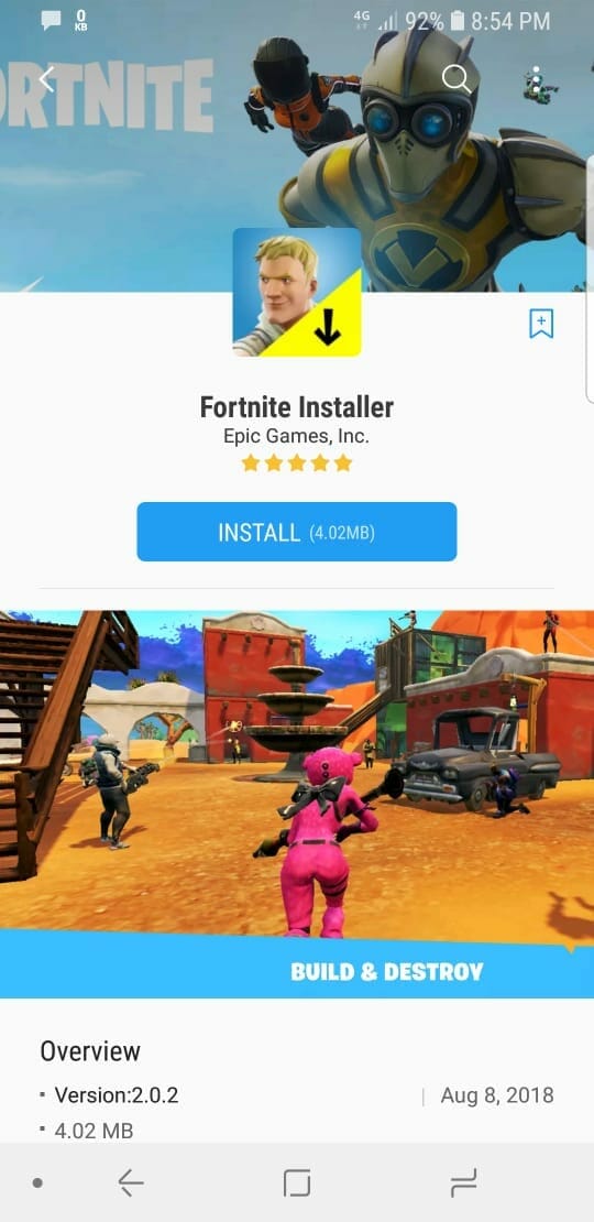 Download Fortnite 5 20 Android Apk For Your Device Using Fortnite - fortnite 5 20 android