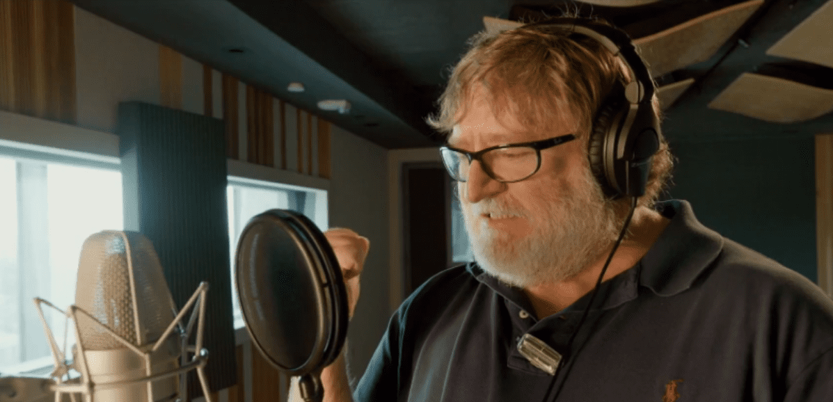 Gabe Newell Mega Kills Announcer Pack