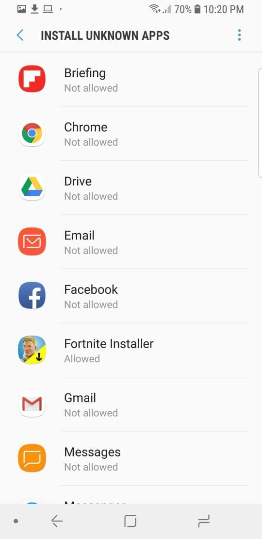 Download Fortnite 5.20 Android APK for your device using ...