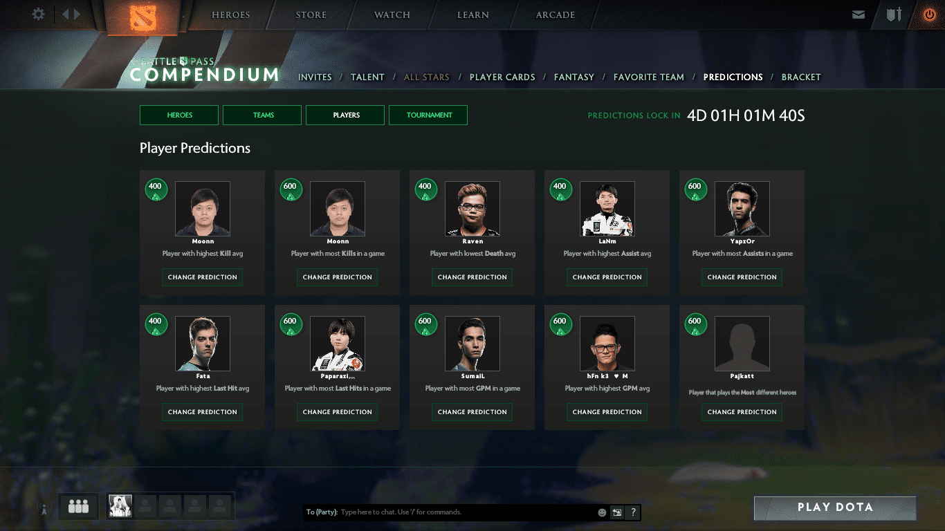OpenDota Predictions for TI8 (3)