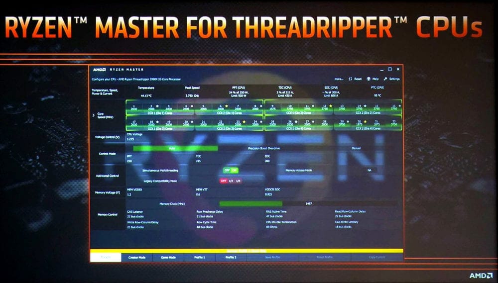 Ryzen Threadripper 2000 Slides