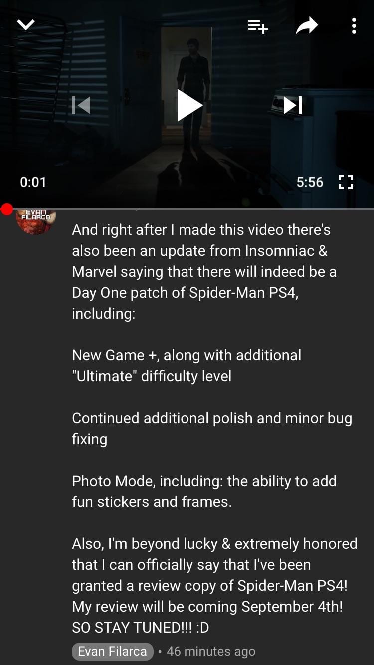 Rumor: Spider-Man NG+ and Ultimate in Day One Patch