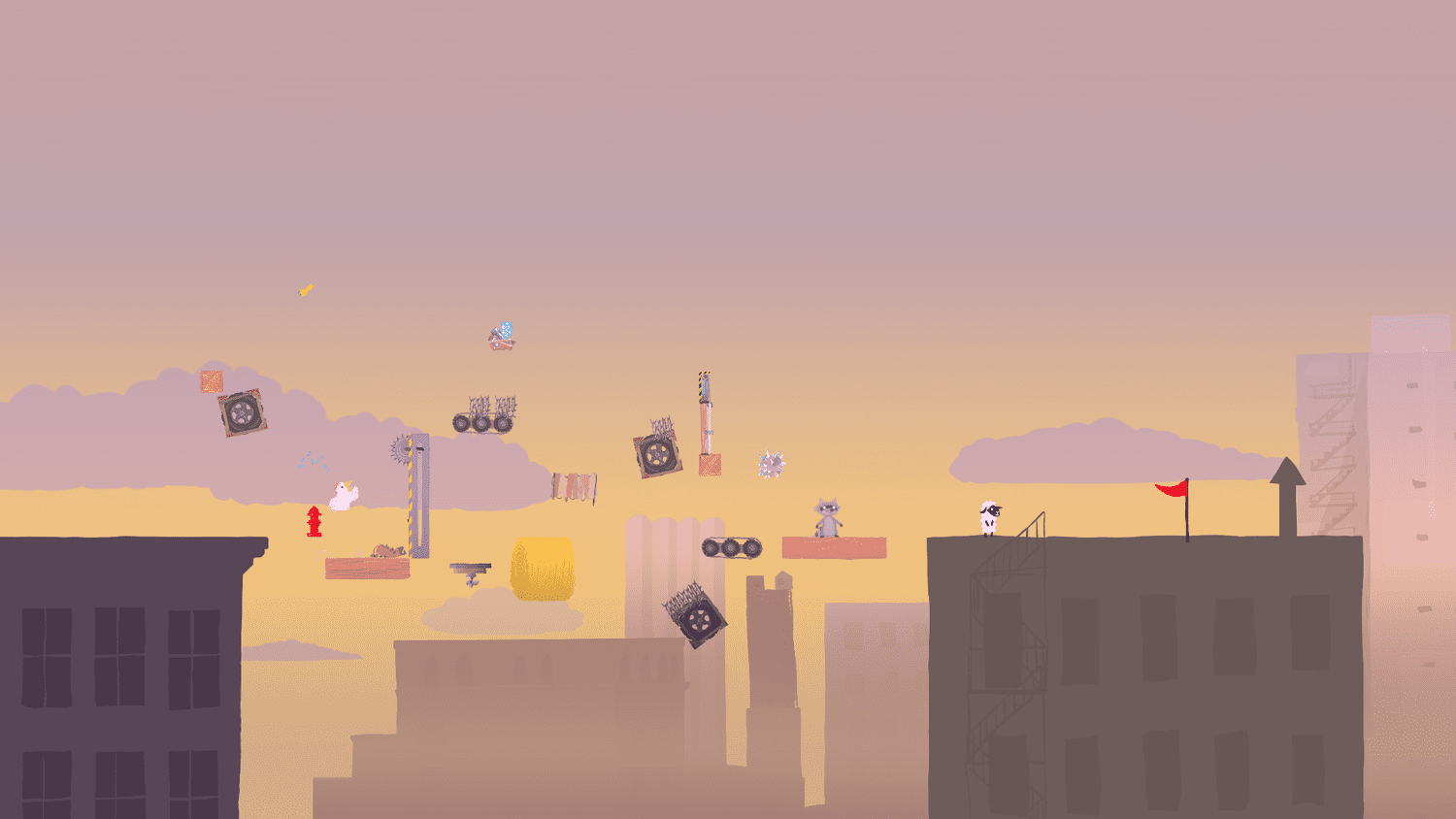 Ultimate Chicken Horse Screenshot