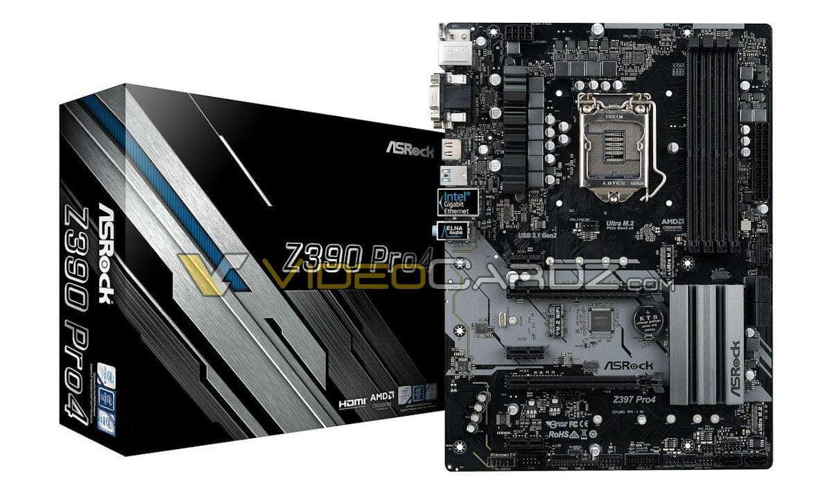 ASRock Z390 motherboards