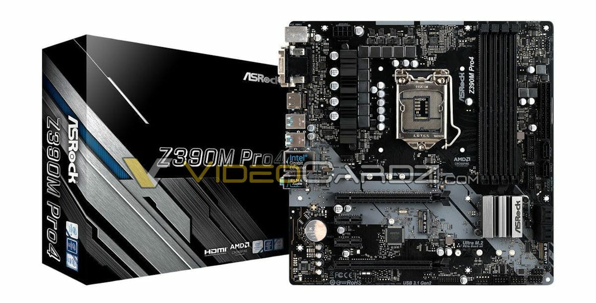 ASRock Z390 motherboards