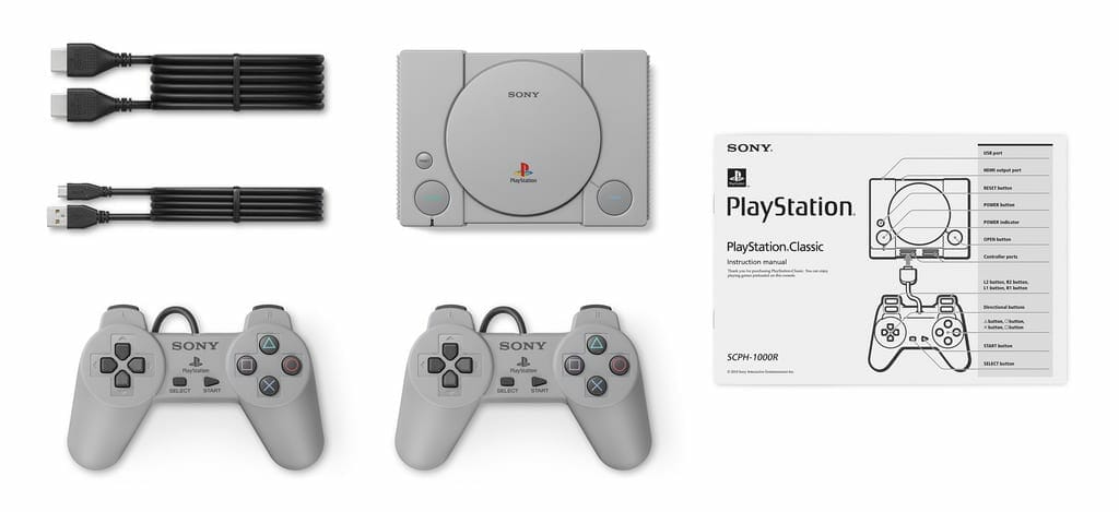 PlayStation Classic Console and Components