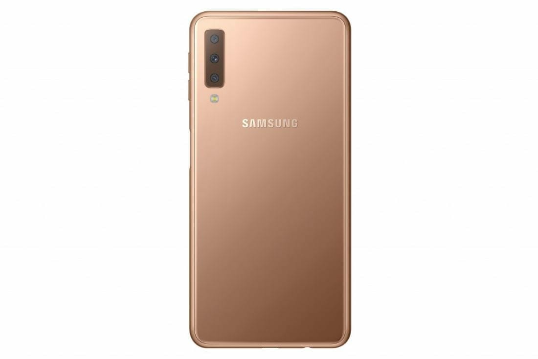Samsung Galaxy A7 2018 gold