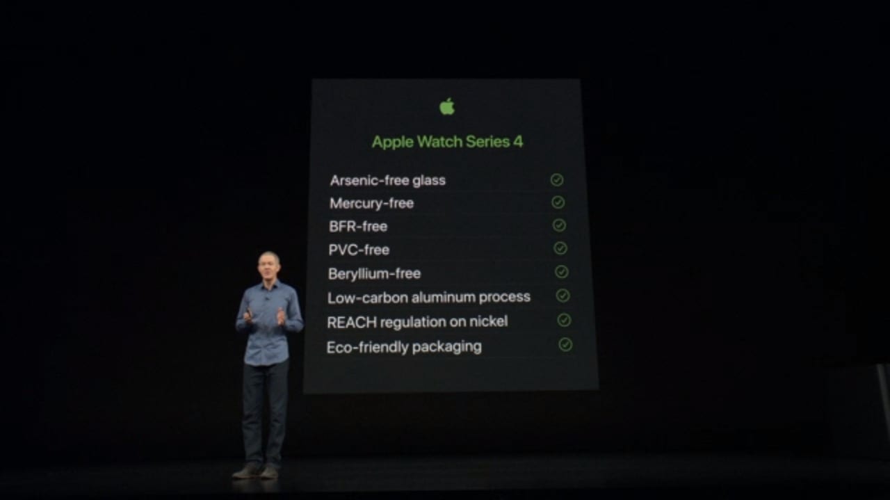 Apple Watch Series 4 battery properties