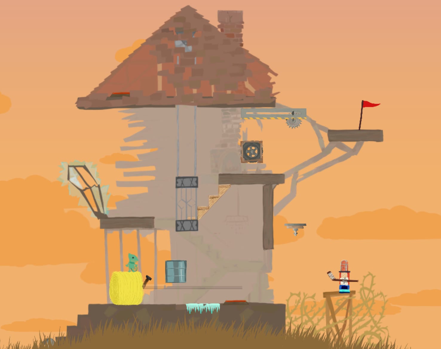 Ultimate Chicken Horse Screenshot