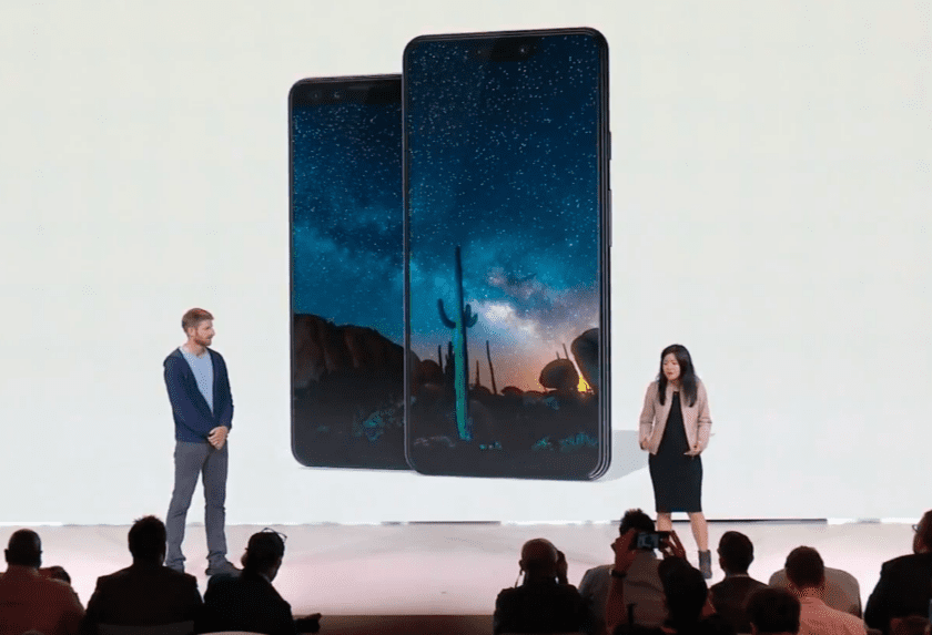 Google Pixel 3 and Pixel 3 XL in Black