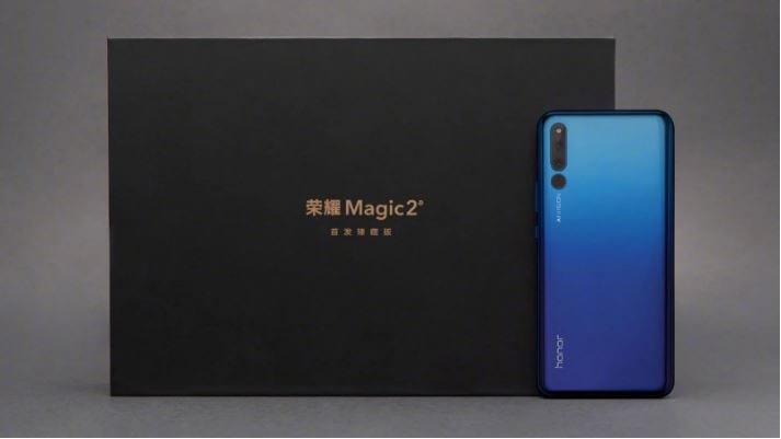 Honor Magic 2 in Blue
