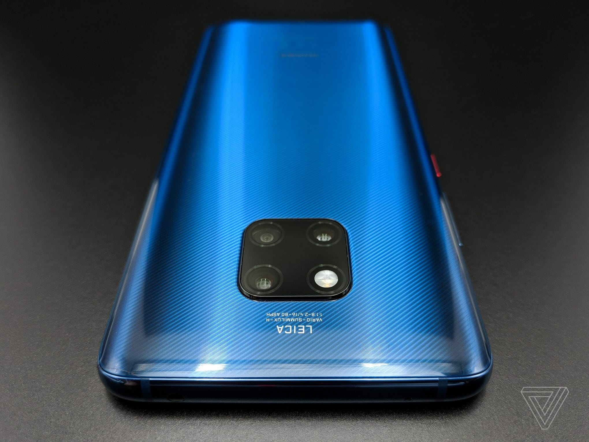 Huawei Mate 20 Pro rear camera setup